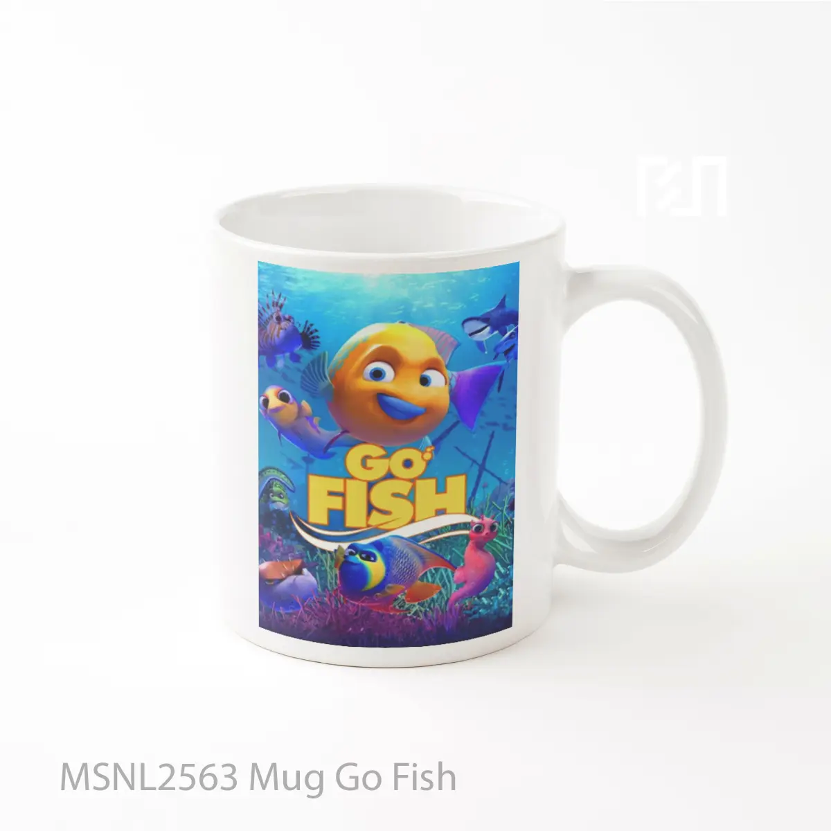 Mug Go Fish Gelas Keramik Tema Film MSNL2563