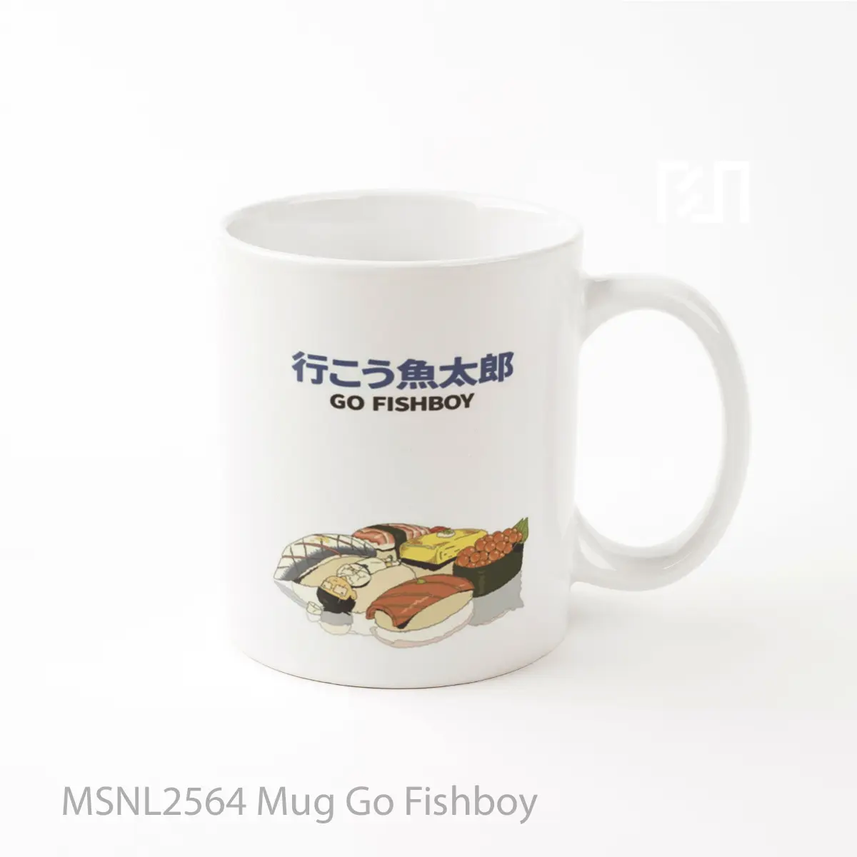 Mug Go Fishboy Gelas Keramik Tema Film MSNL2564