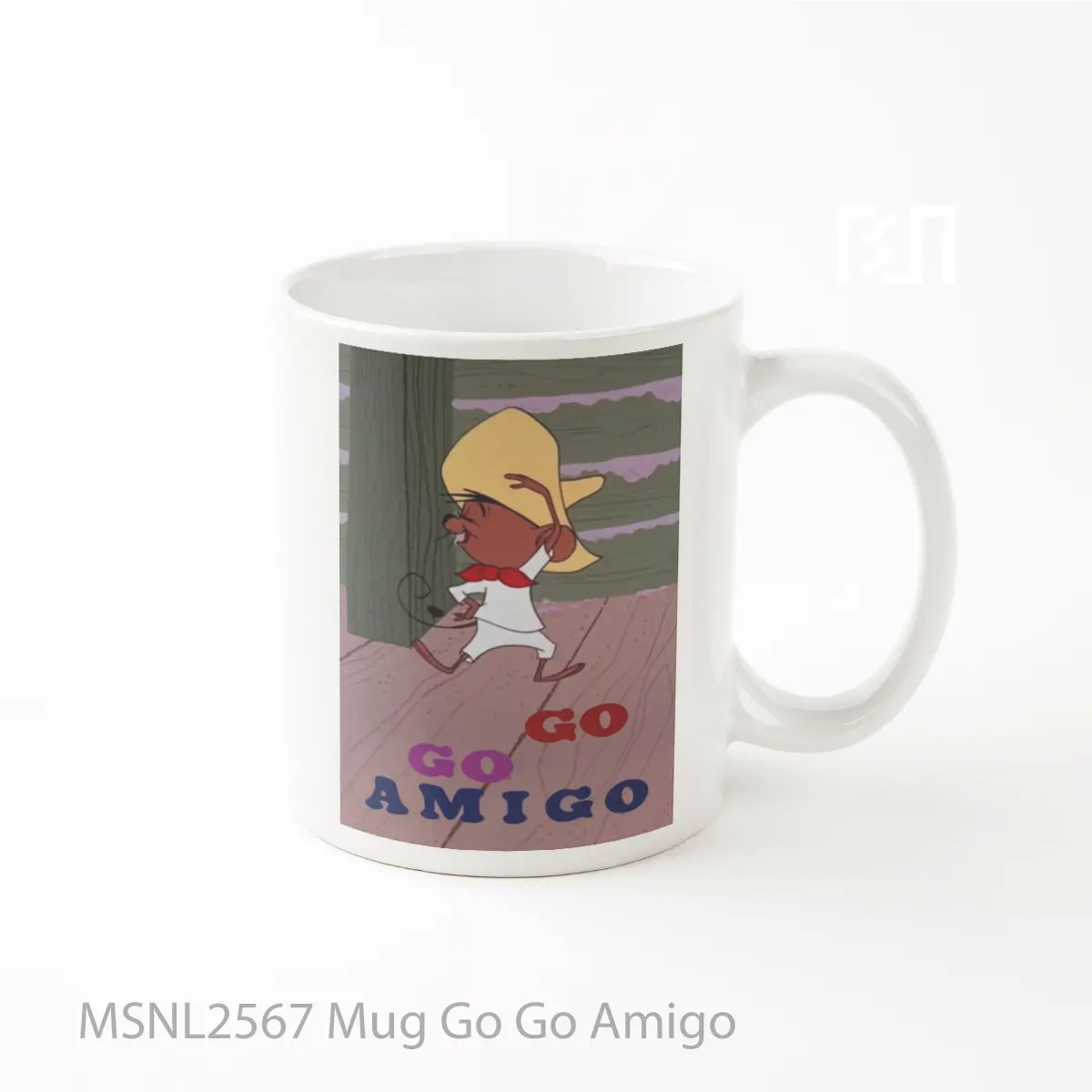 Mug Go Go Amigo Gelas Keramik Tema Film MSNL2567