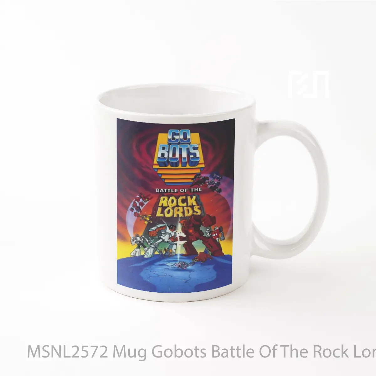 Mug Gobots Battle Of The Rock Lords Gelas Keramik Tema Film MSNL2572