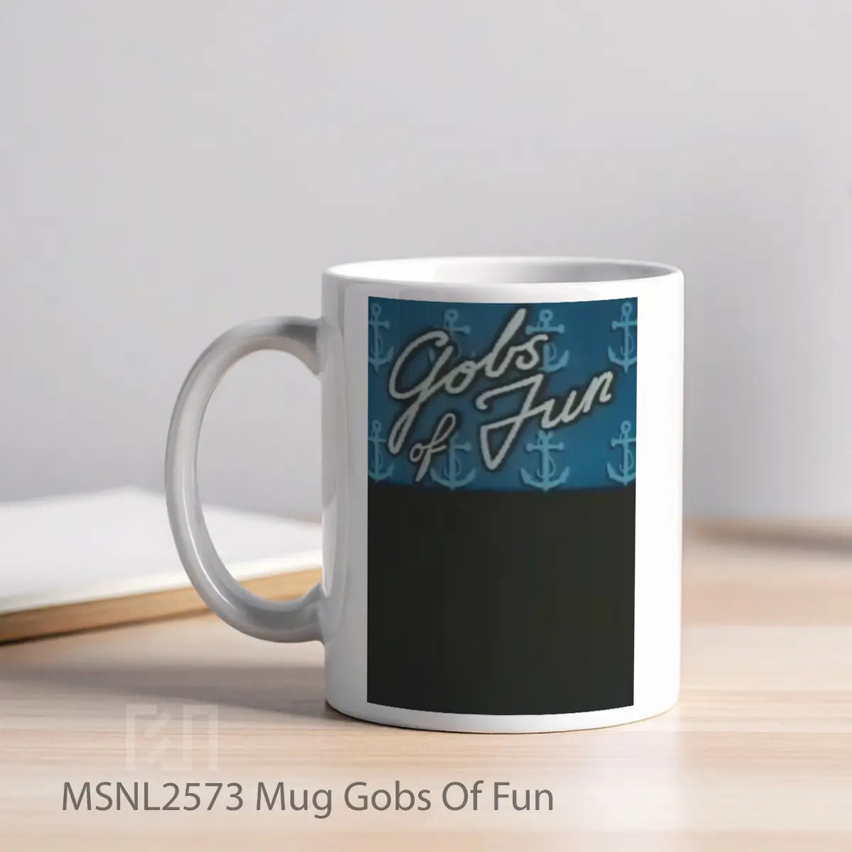 Mug Gobs Of Fun Gelas Keramik Tema Film MSNL2573 - Tampak Kiri