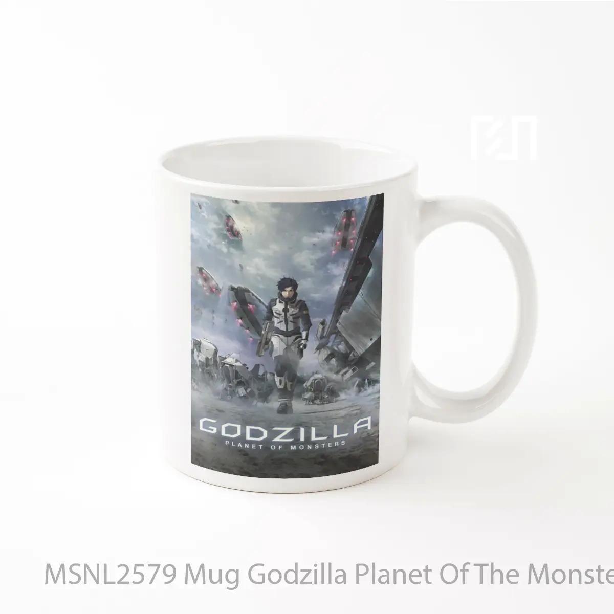 Mug Godzilla Planet Of The Monsters Gelas Keramik Tema Film MSNL2579