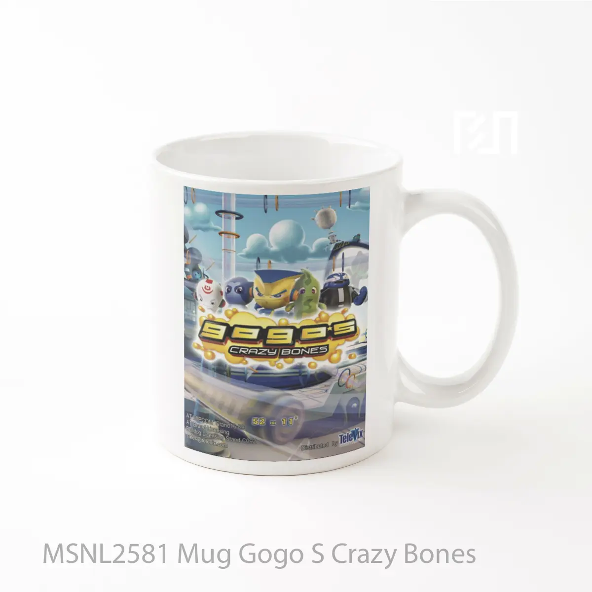 Mug Gogo S Crazy Bones Gelas Keramik Tema Film MSNL2581