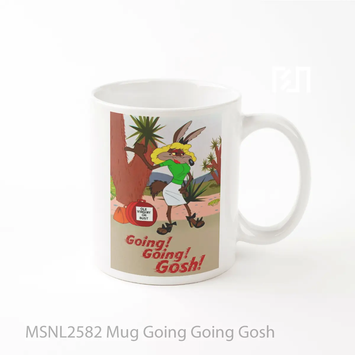 Mug Going Going Gosh Gelas Keramik Tema Film MSNL2582