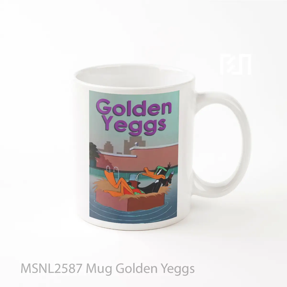 Mug Golden Yeggs Gelas Keramik Tema Film MSNL2587