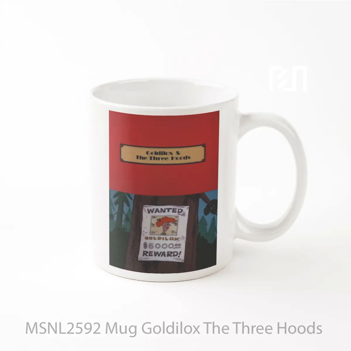 Mug Goldilox The Three Hoods Gelas Keramik Tema Film MSNL2592