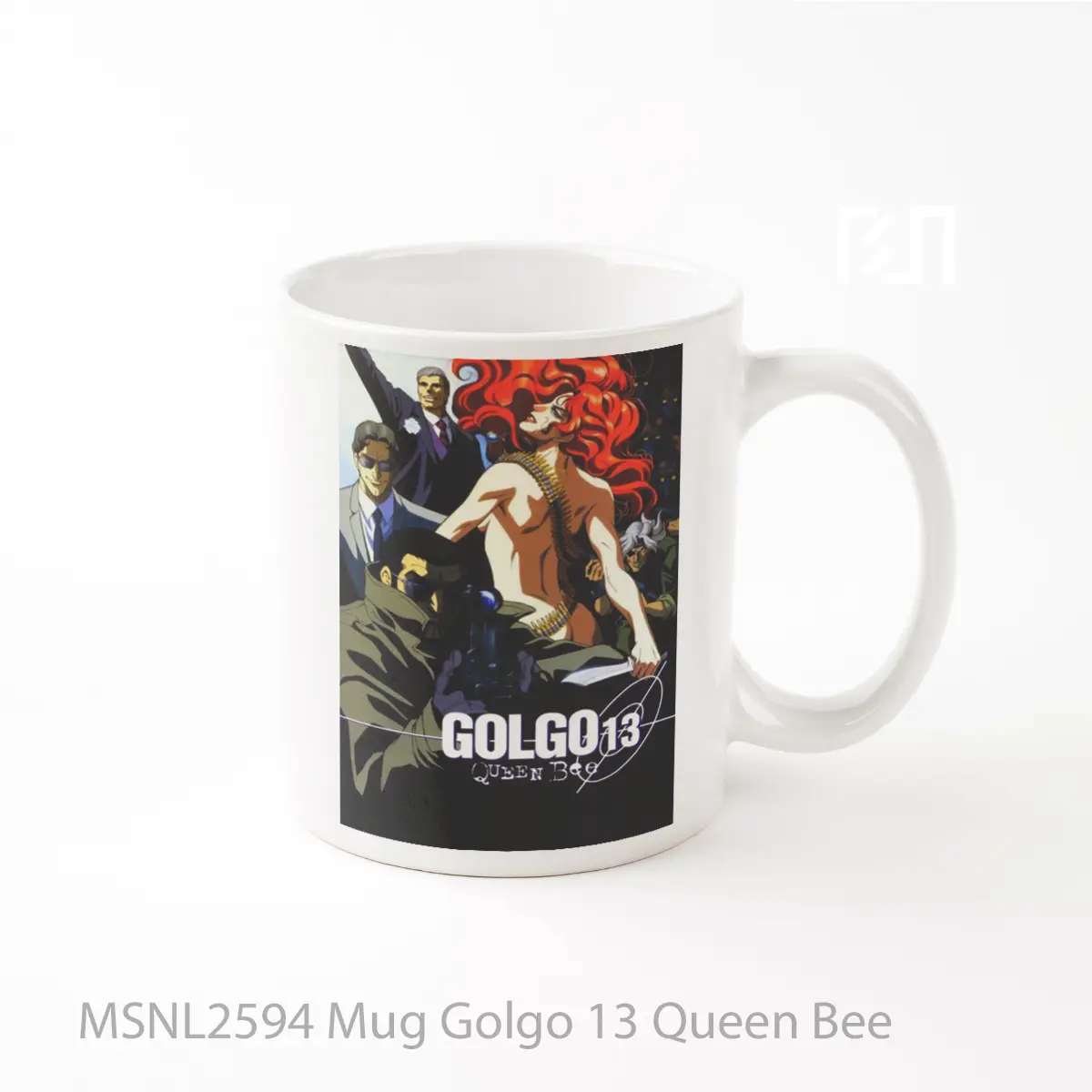Mug Golgo 13 Queen Bee Gelas Keramik Tema Film MSNL2594