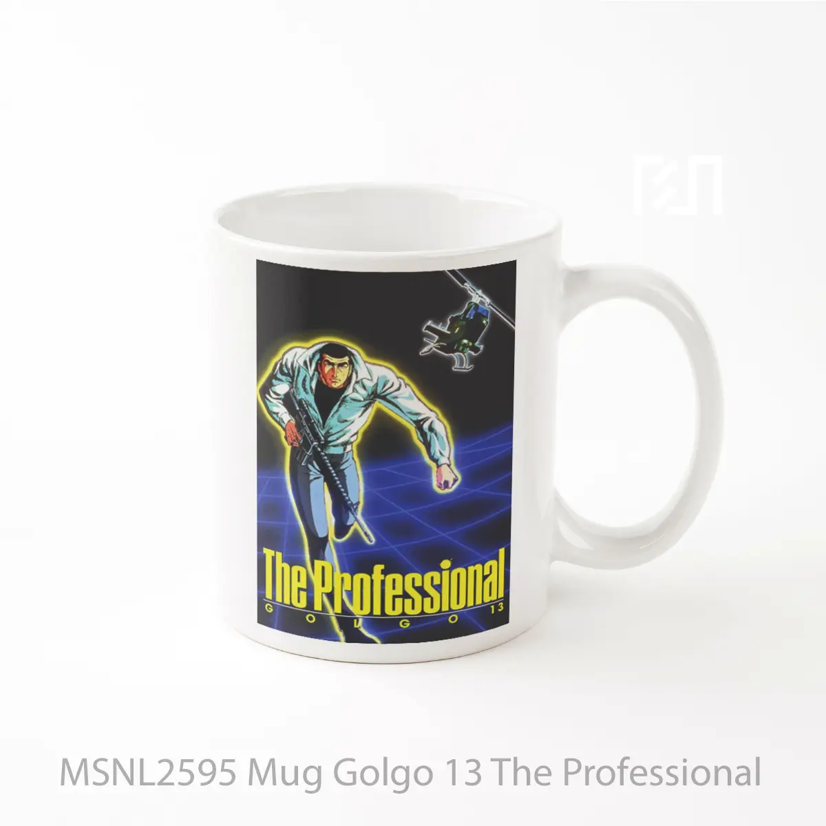 Mug Golgo 13 The Professional Gelas Keramik Tema Film MSNL2595