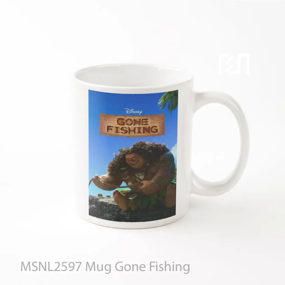 Mug Gone Fishing Gelas Keramik Tema Film MSNL2597