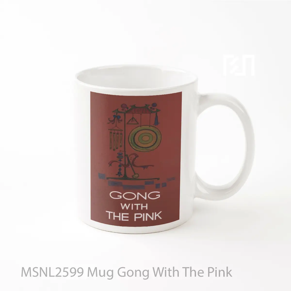 Mug Gong With The Pink Gelas Keramik Tema Film MSNL2599