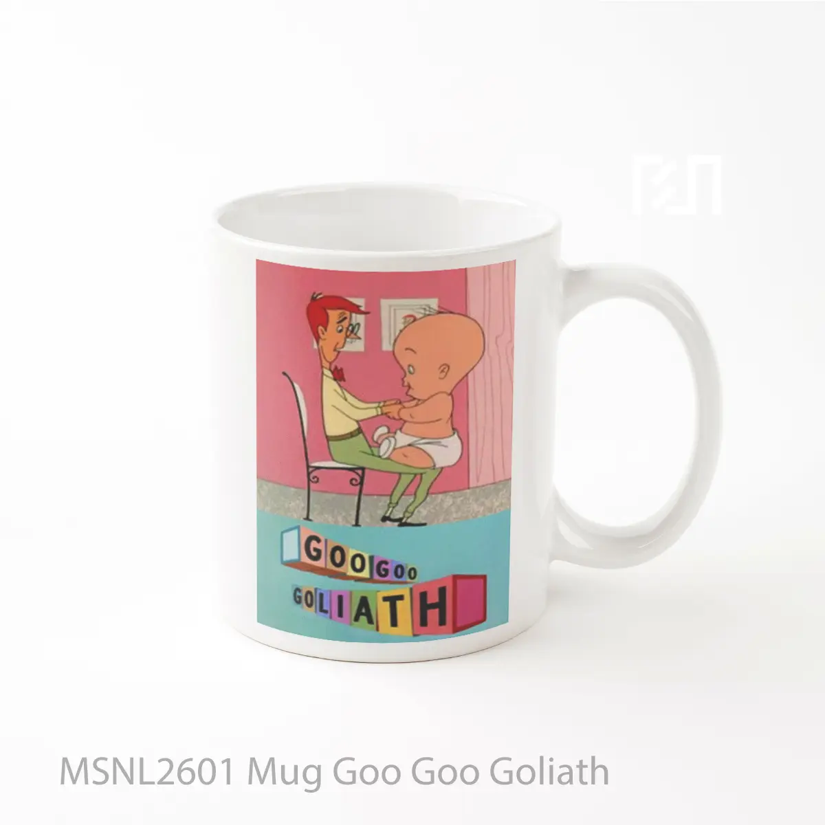 Mug Goo Goo Goliath Gelas Keramik Tema Film MSNL2601