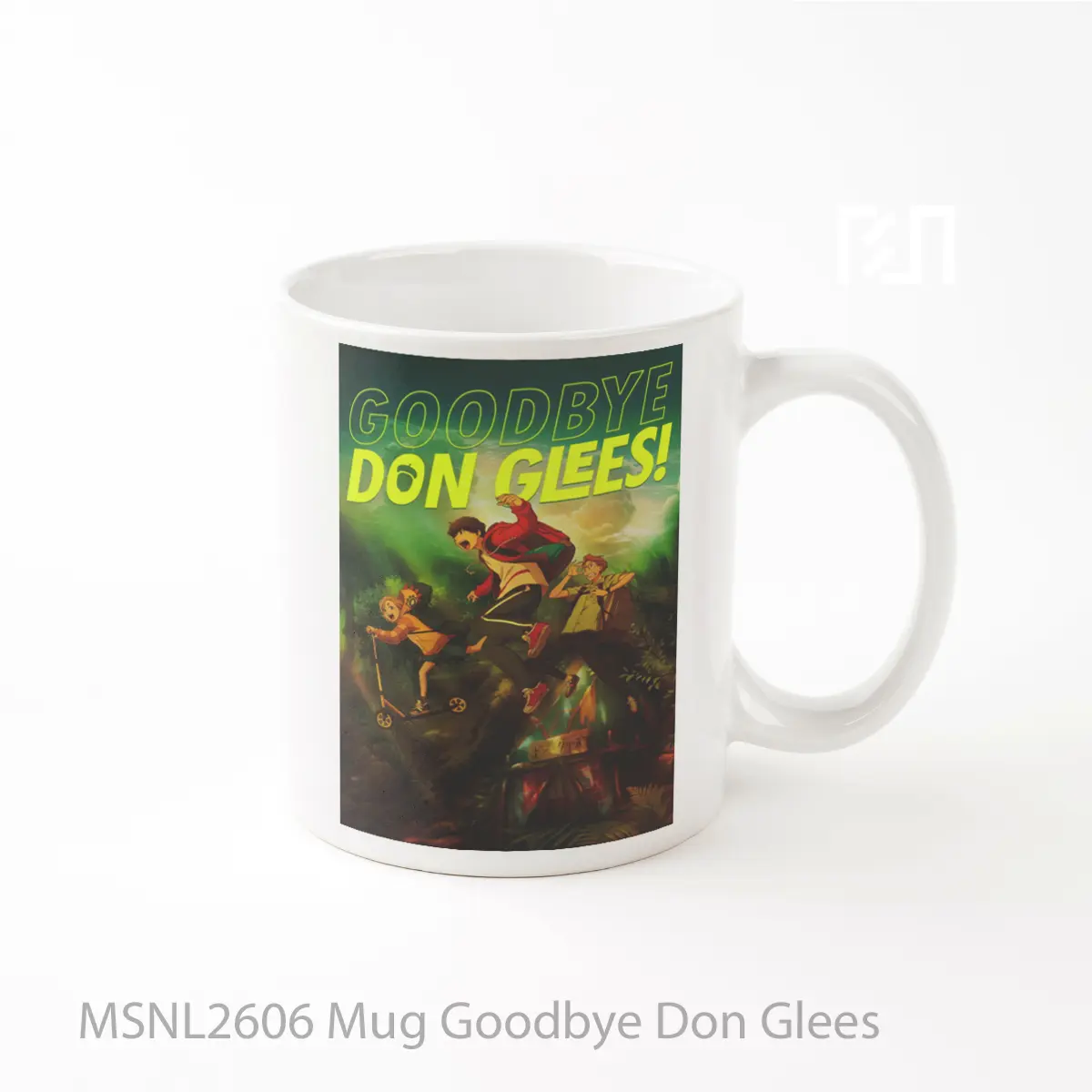 Mug Goodbye Don Glees Gelas Keramik Tema Film MSNL2606