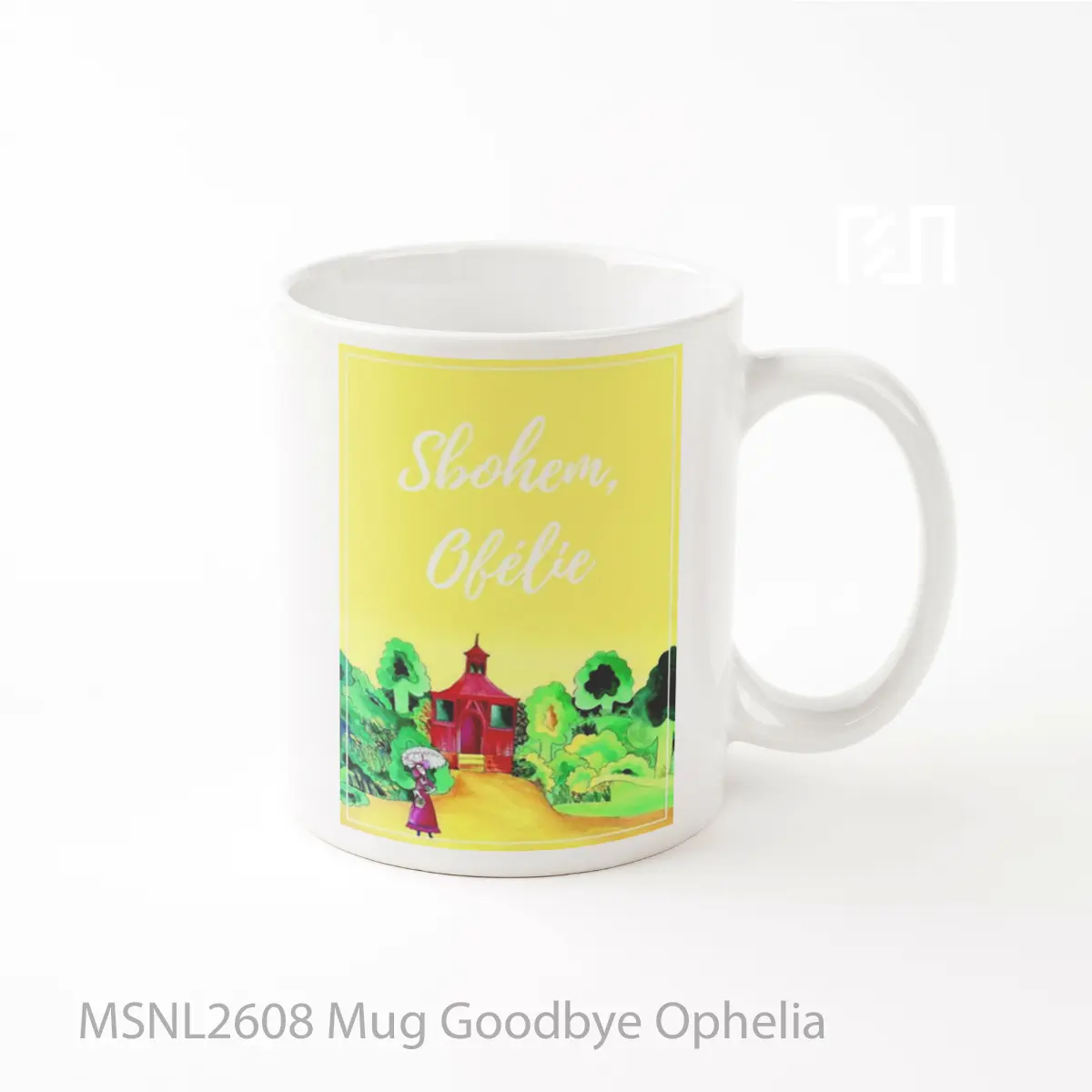 Mug Goodbye Ophelia Gelas Keramik Tema Film MSNL2608