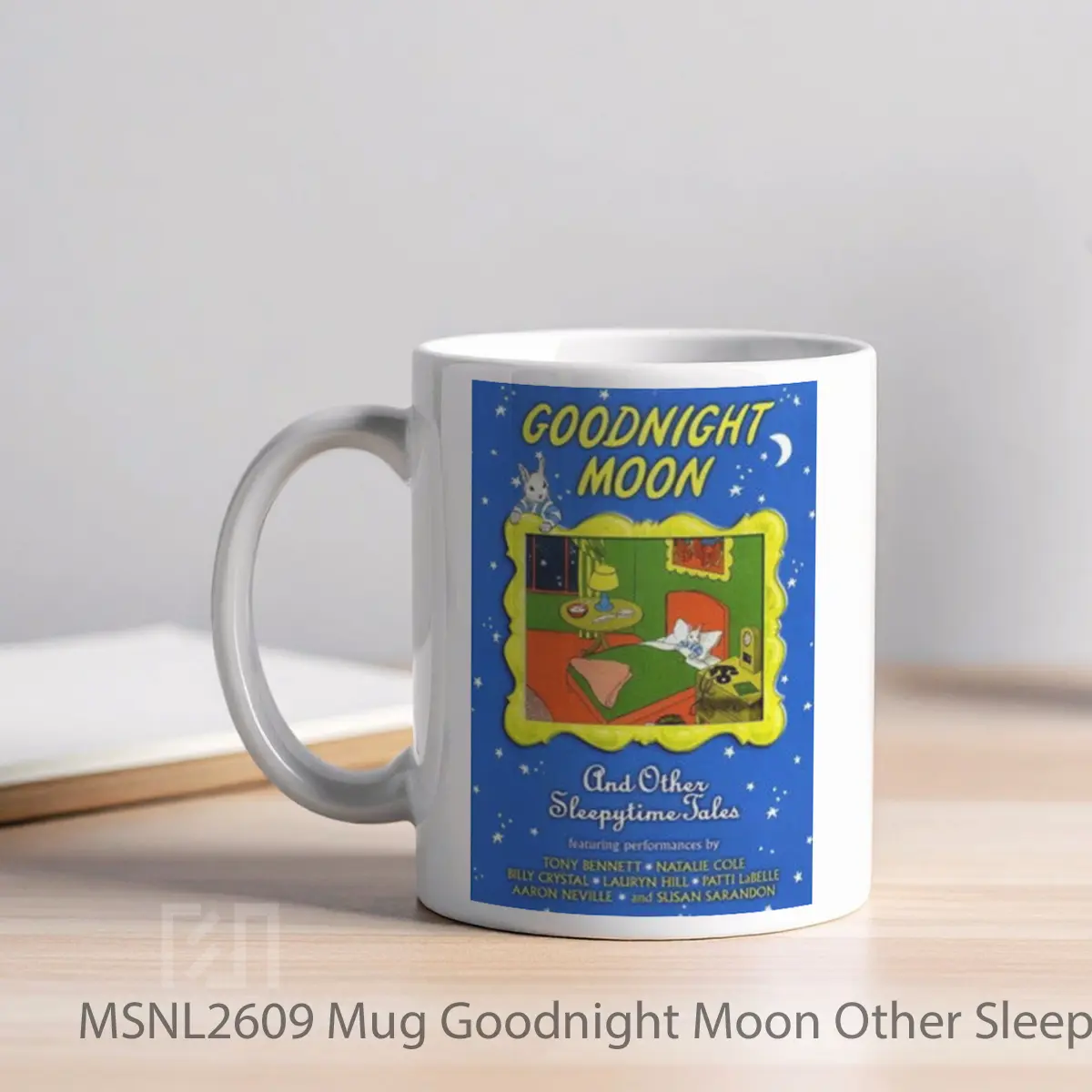 Mug Goodnight Moon Other Sleepytime Tales Gelas Keramik Tema Film MSNL2609 - Tampak Kiri