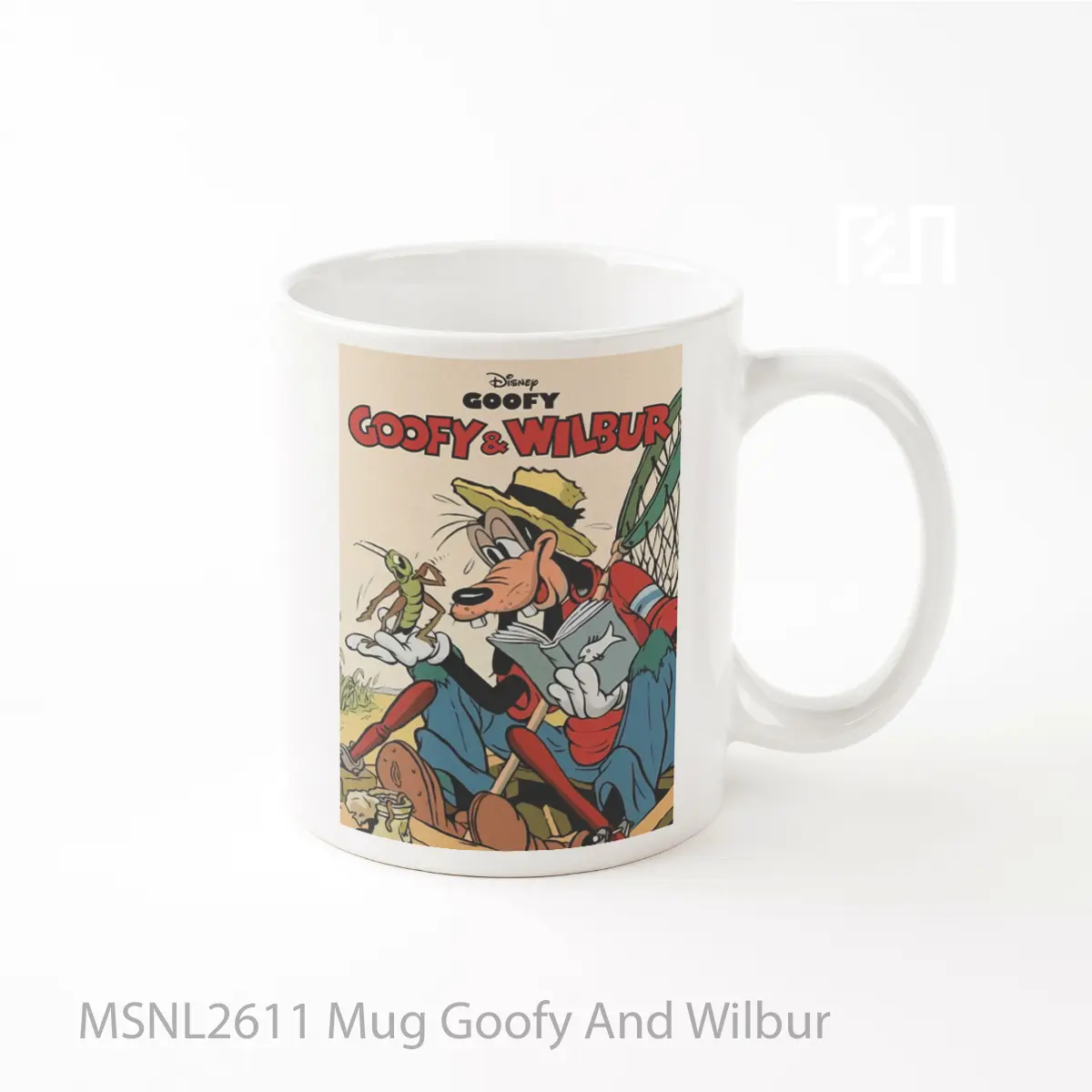 Mug Goofy And Wilbur Gelas Keramik Tema Film MSNL2611