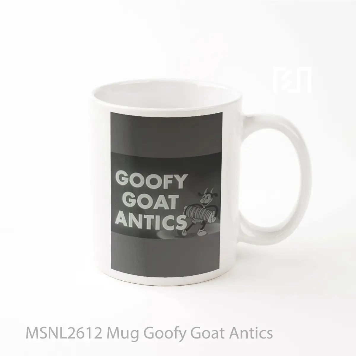 Mug Goofy Goat Antics Gelas Keramik Tema Film MSNL2612