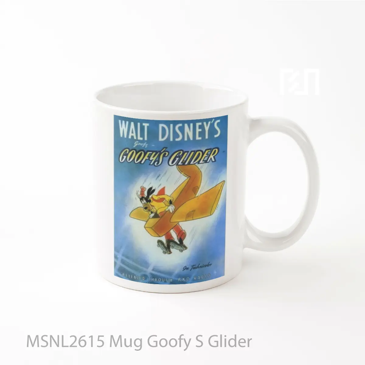 Mug Goofy S Glider Gelas Keramik Tema Film MSNL2615