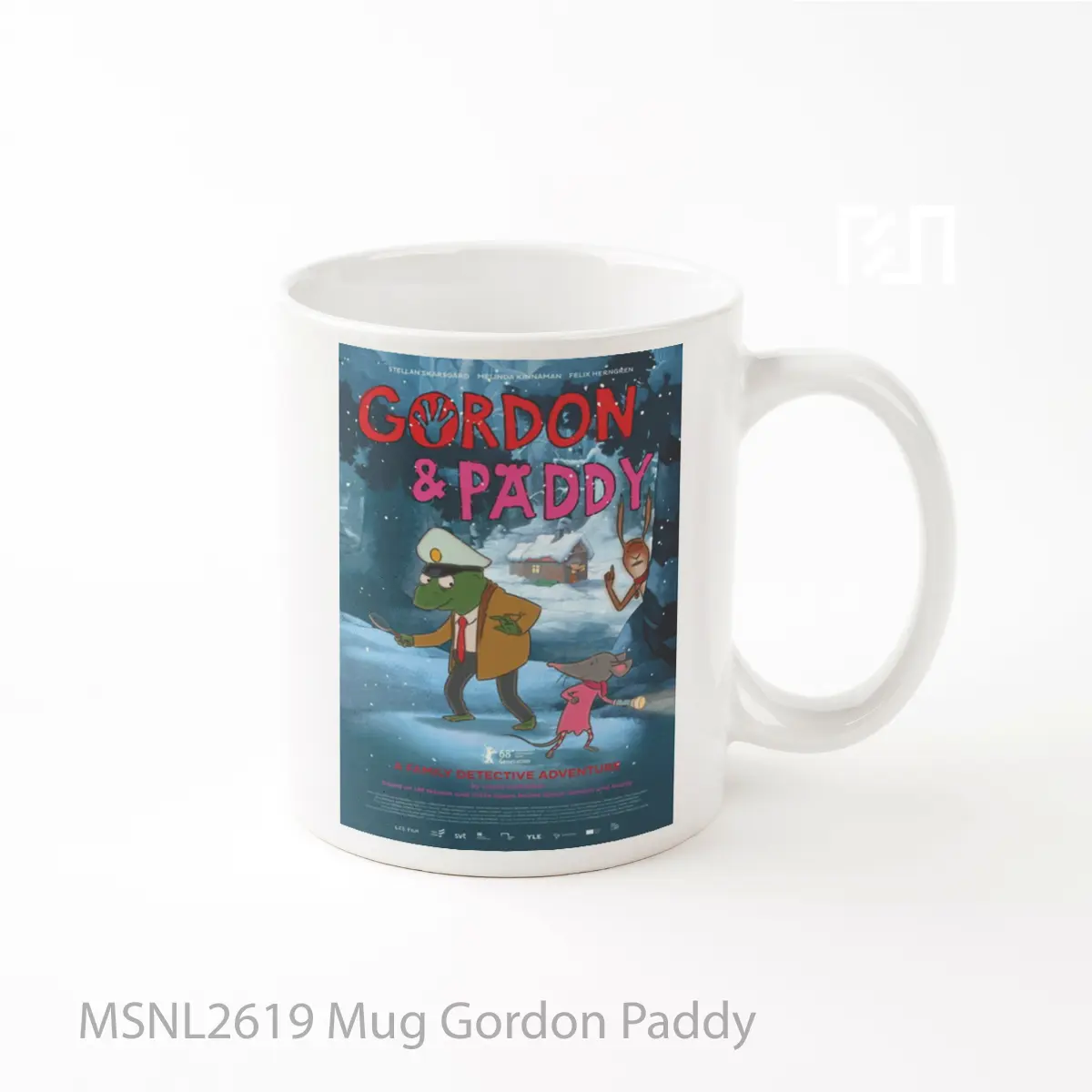 Mug Gordon Paddy Gelas Keramik Tema Film MSNL2619