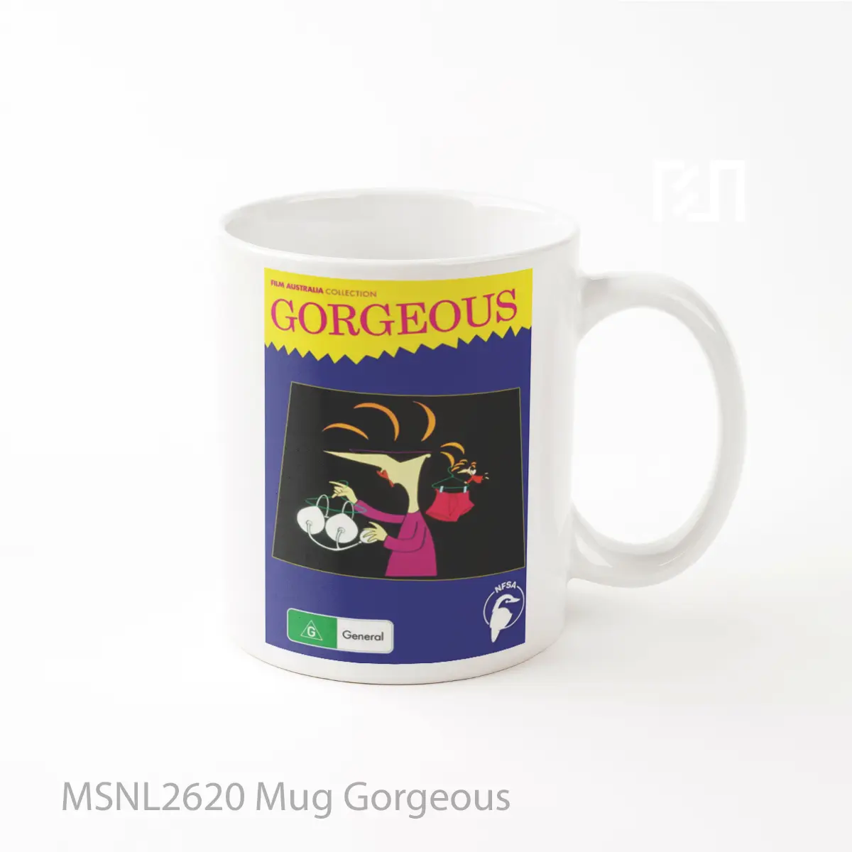 Mug Keramik Premium SNI - Mug Gorgeous Gelas Keramik Tema Film MSNL2620