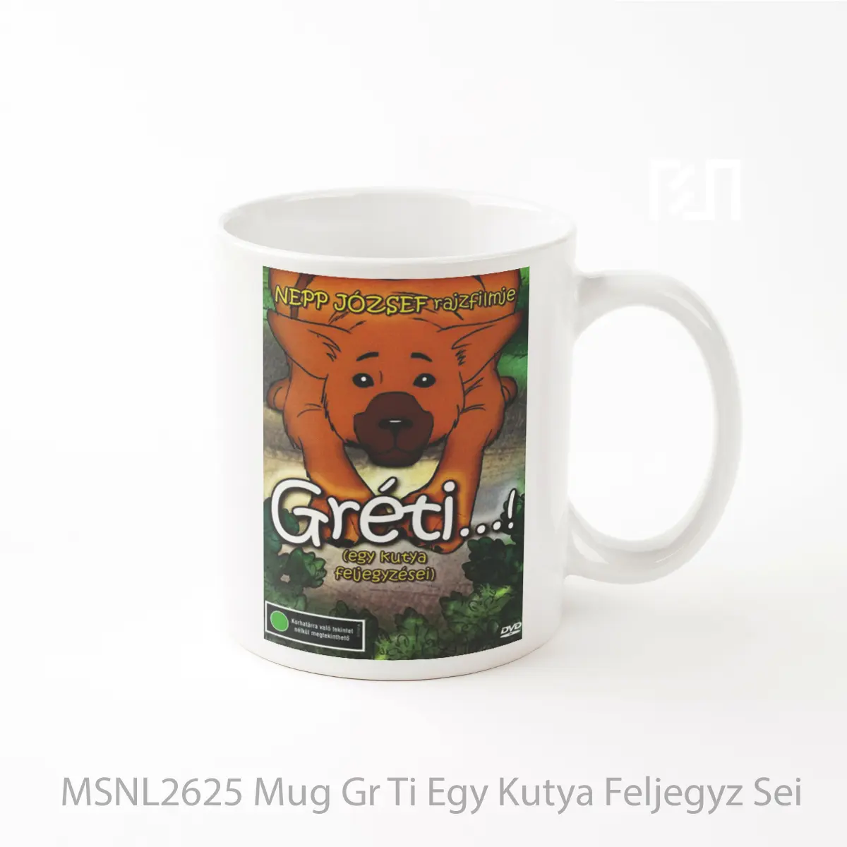 Mug Gr Ti Egy Kutya Feljegyz Sei Gelas Keramik Tema Film MSNL2625