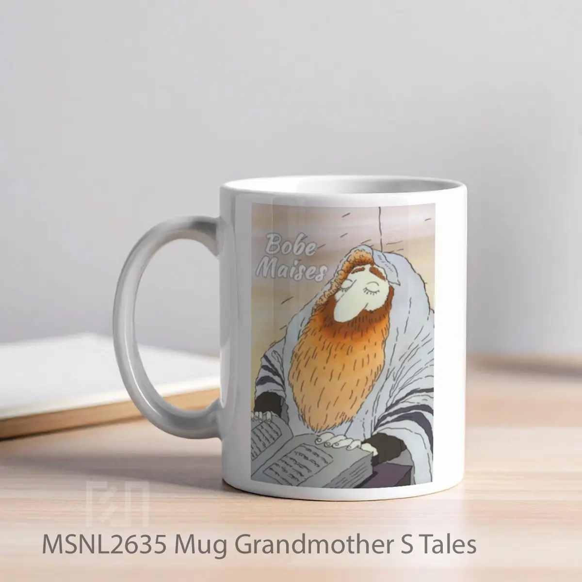 Mug Grandmother S Tales Gelas Keramik Tema Film MSNL2635 - Tampak Kiri