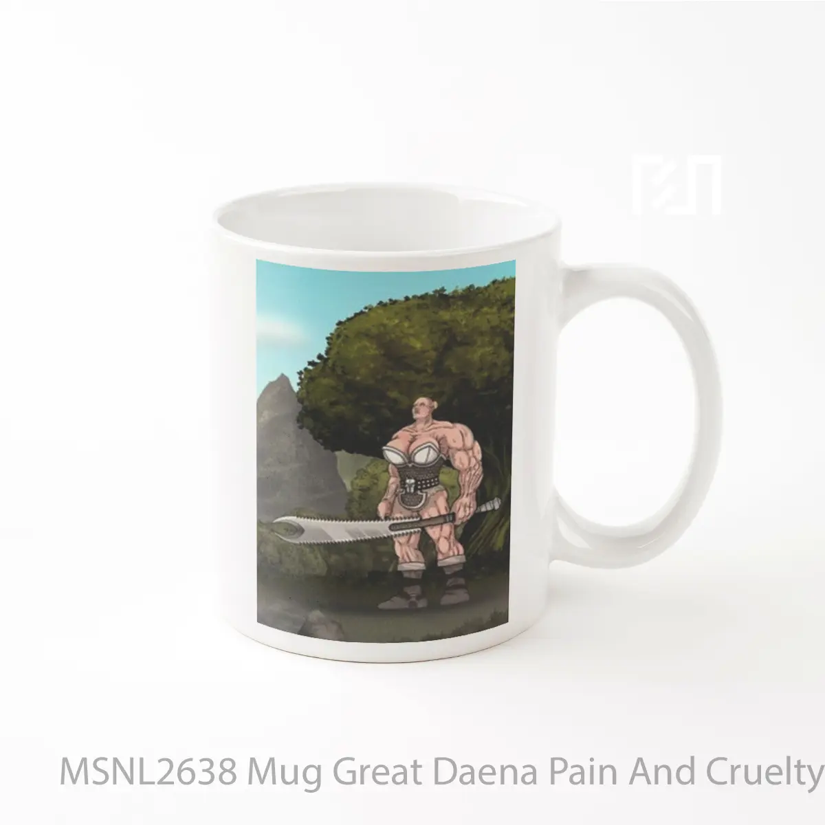 Mug Great Daena Pain And Cruelty Gelas Keramik Tema Film MSNL2638
