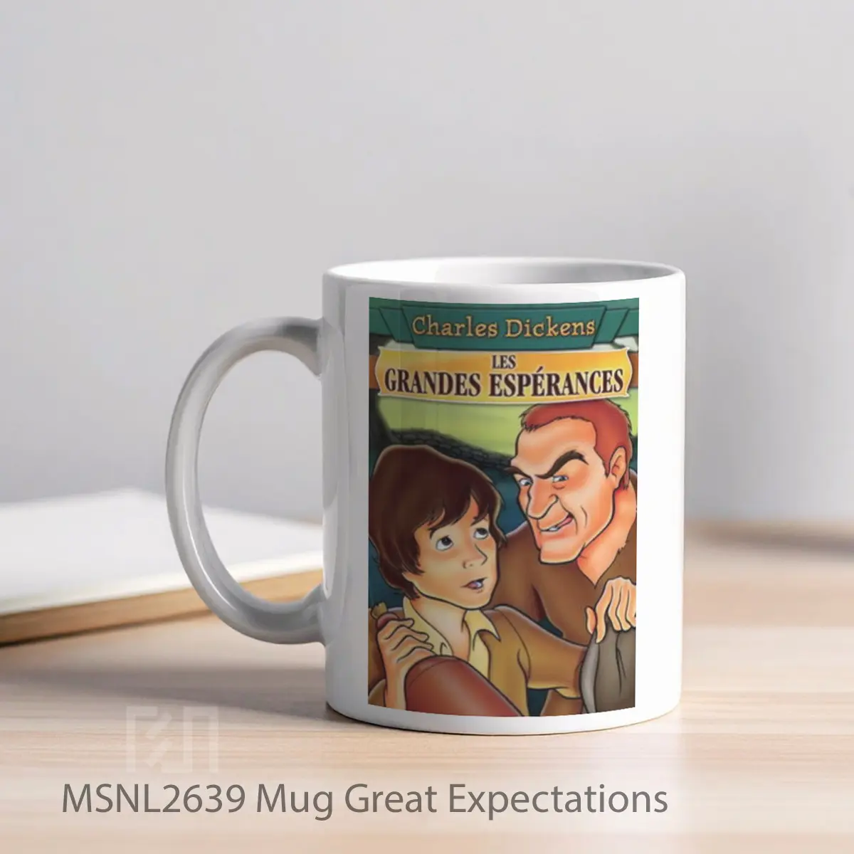 Mug Great Expectations Gelas Keramik Tema Film MSNL2639 - Tampak Kiri