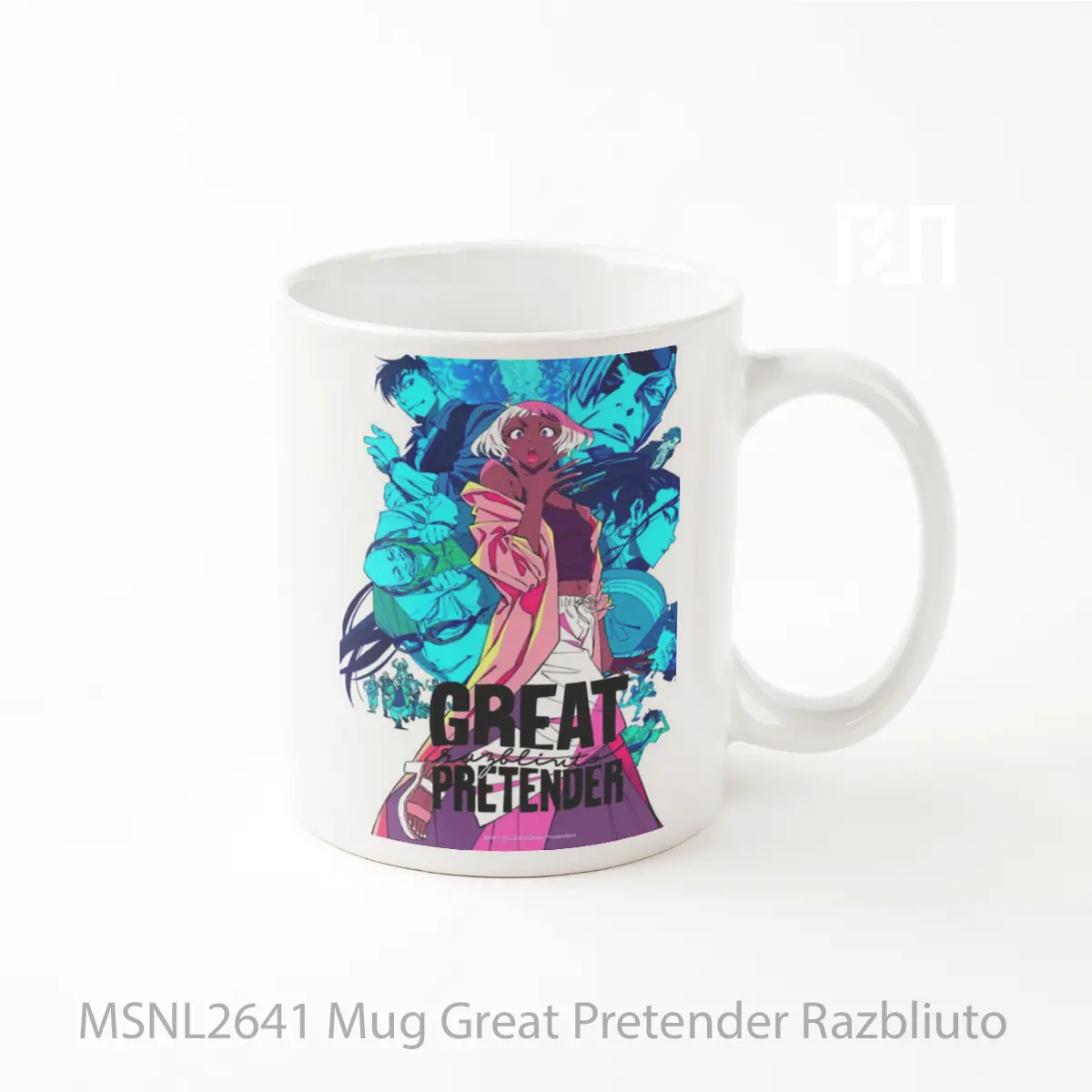Mug Great Pretender Razbliuto Gelas Keramik Tema Film MSNL2641