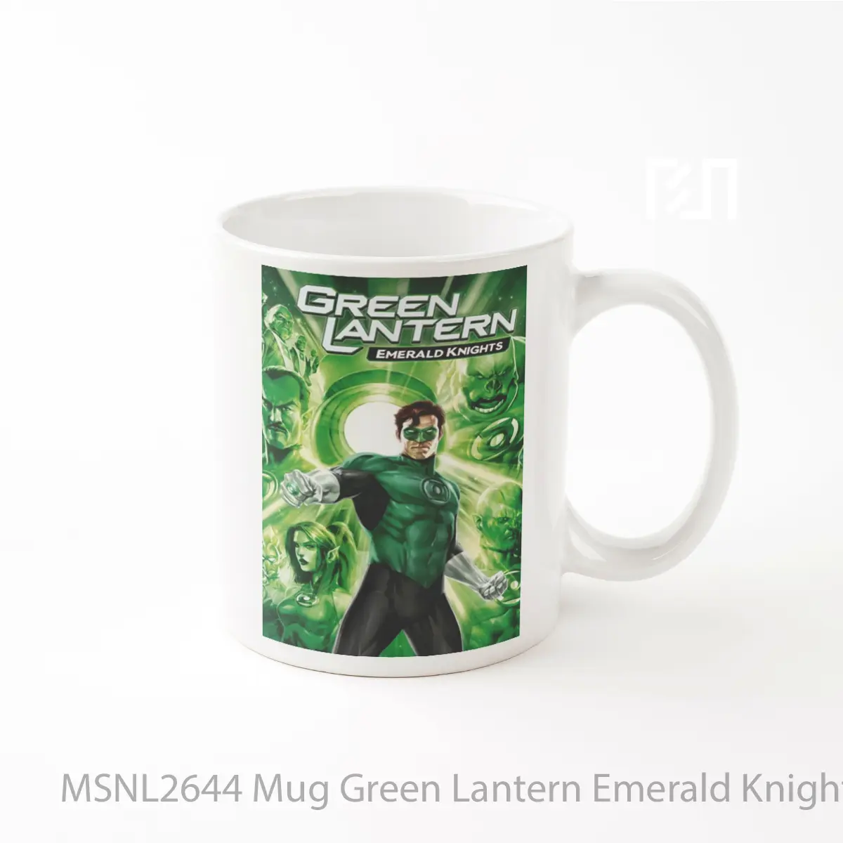 Mug Green Lantern Emerald Knights Gelas Keramik Tema Film MSNL2644
