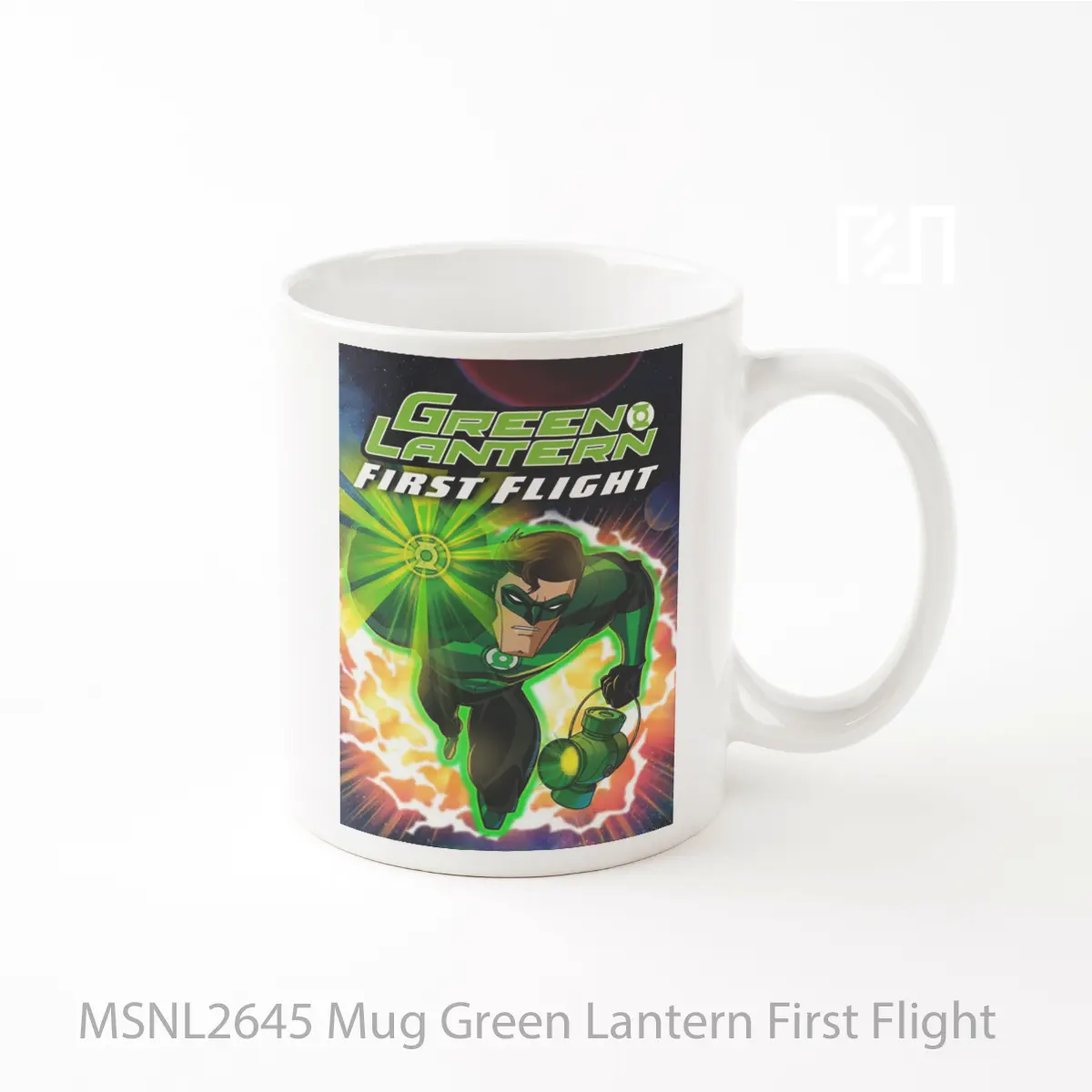 Mug Green Lantern First Flight Gelas Keramik Tema Film MSNL2645
