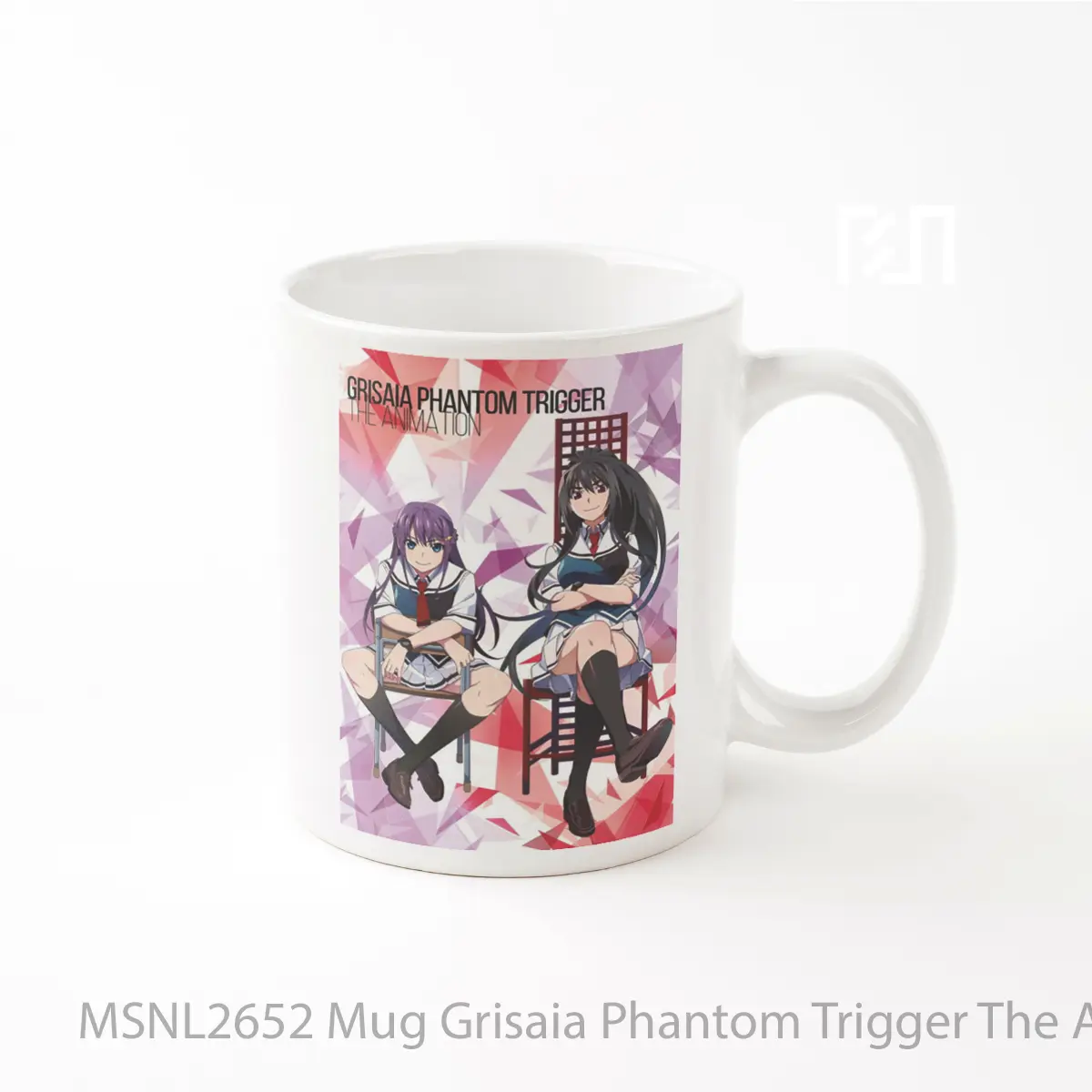 Mug Grisaia Phantom Trigger The Animation Gelas Keramik Tema Film MSNL2652