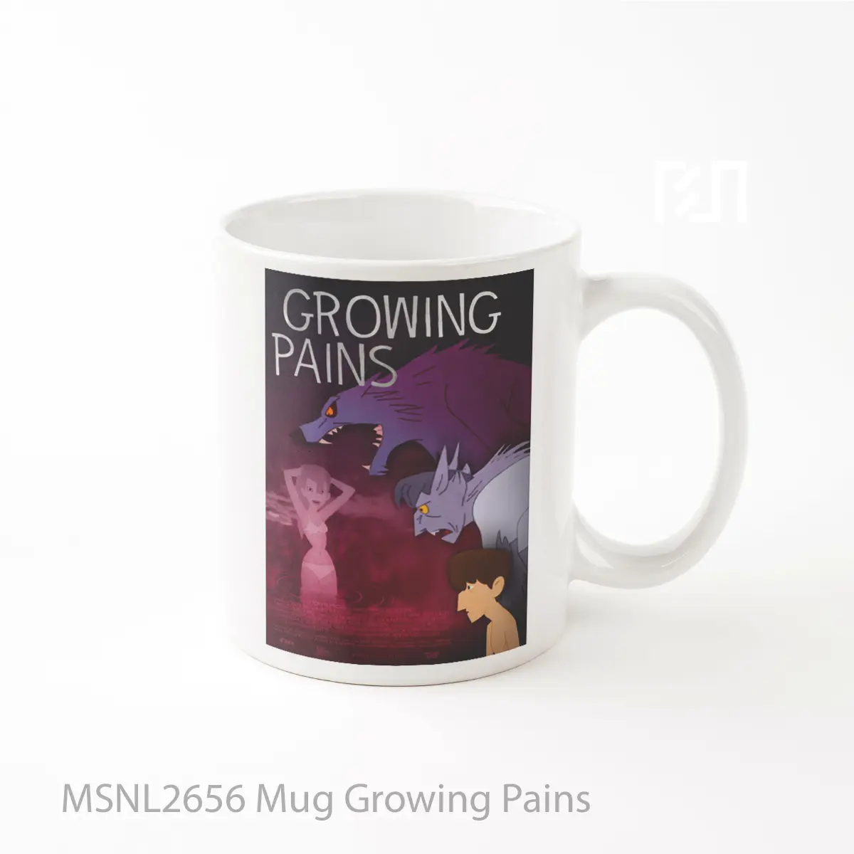 Mug Growing Pains Gelas Keramik Tema Film MSNL2656