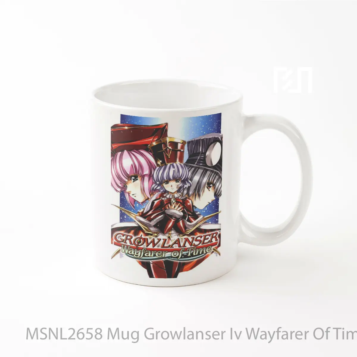 Mug Growlanser Iv Wayfarer Of Time Gelas Keramik Tema Film MSNL2658