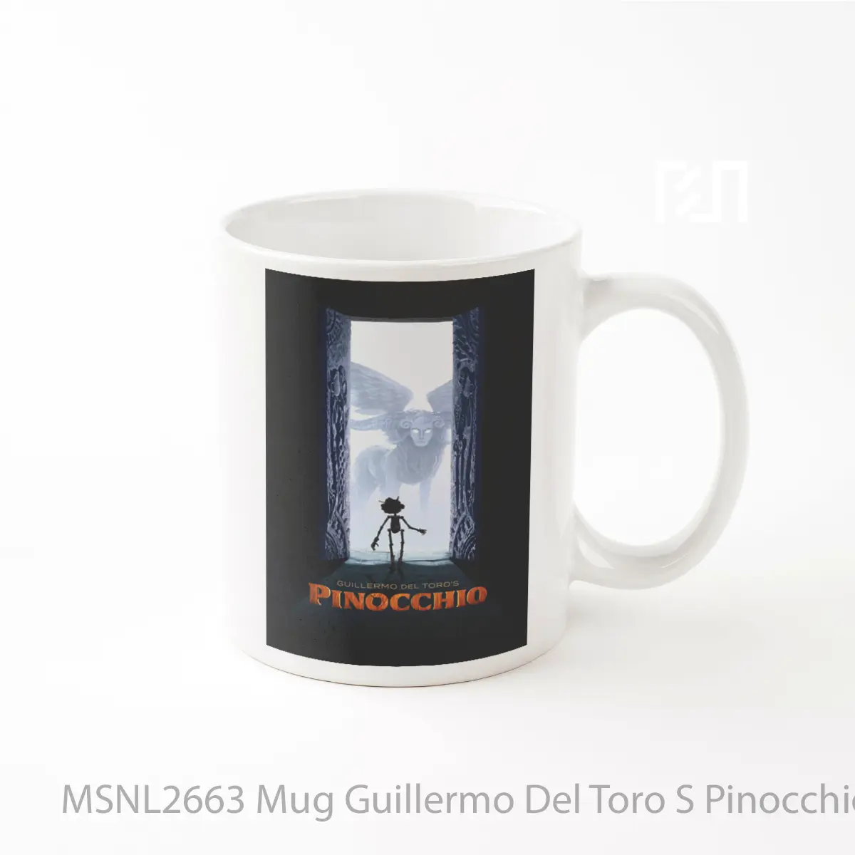 Mug Guillermo Del Toro S Pinocchio Gelas Keramik Tema Film MSNL2663