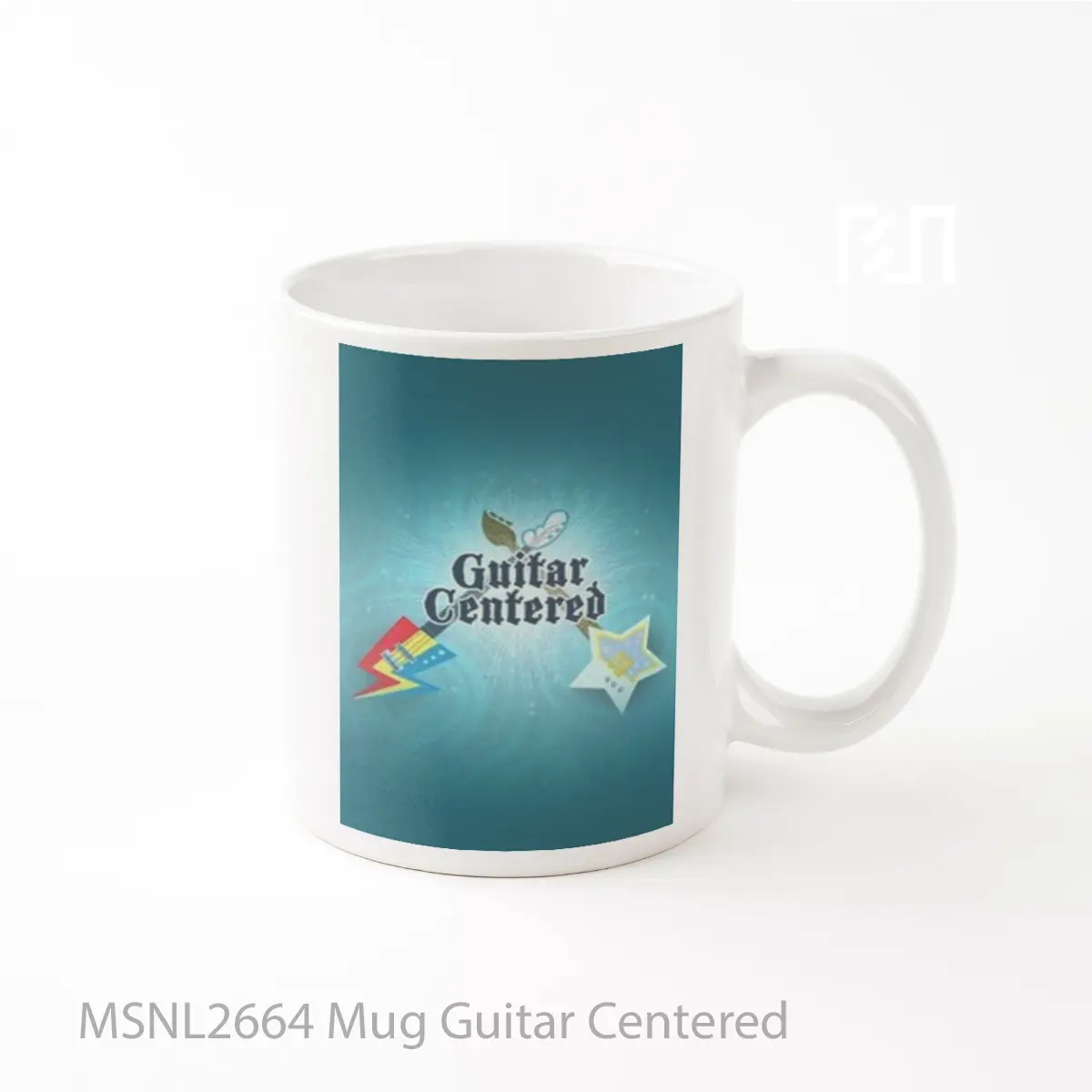 Mug Guitar Centered Gelas Keramik Tema Film MSNL2664
