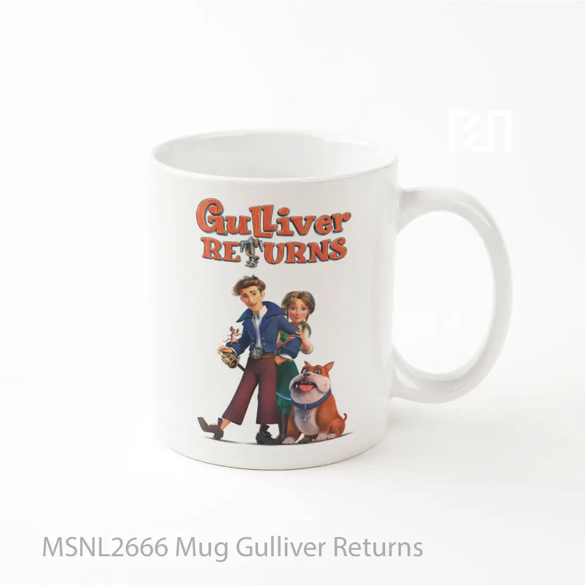 Mug Gulliver Returns Gelas Keramik Tema Film MSNL2666
