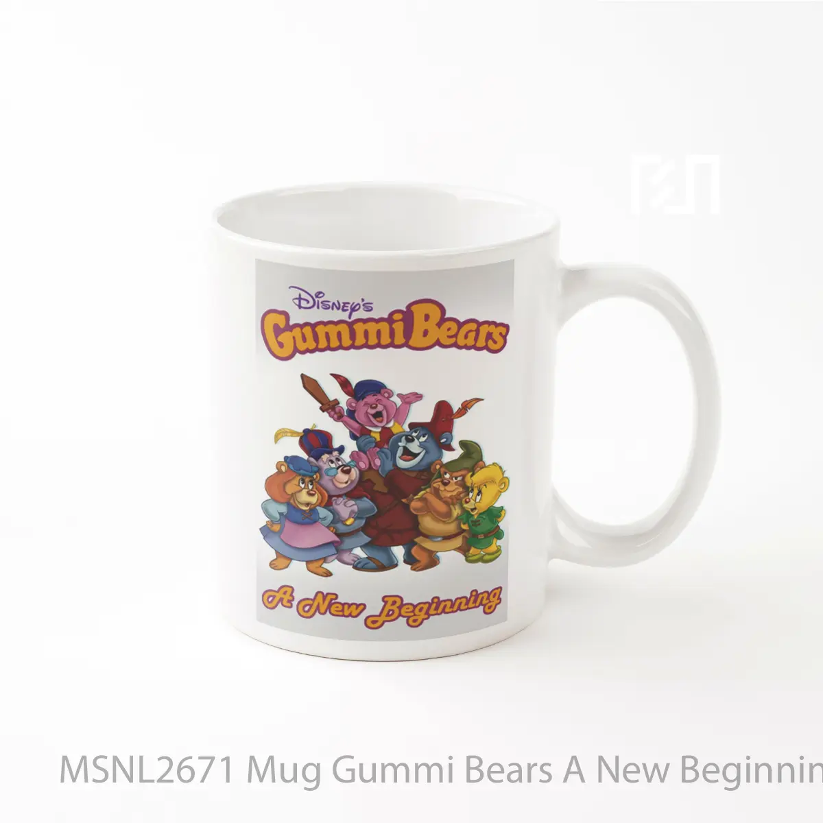 Mug Gummi Bears A New Beginning Gelas Keramik Tema Film MSNL2671