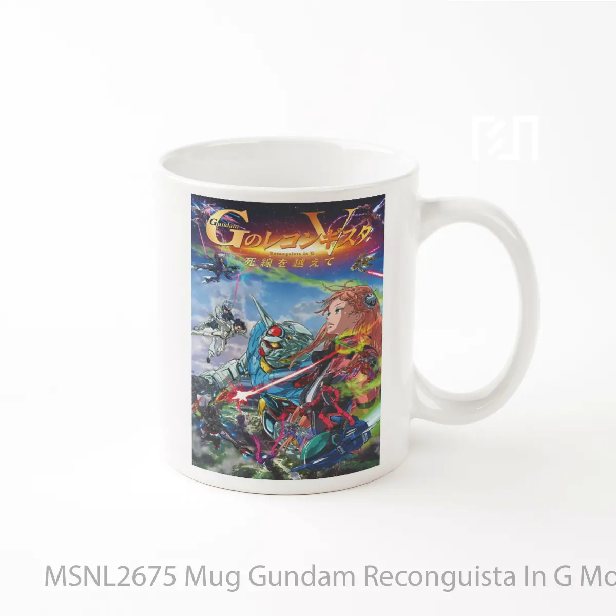 Mug Gundam Reconguista In G Movie V Beyond The Peril Of Death Gelas Keramik Tema Film MSNL2675