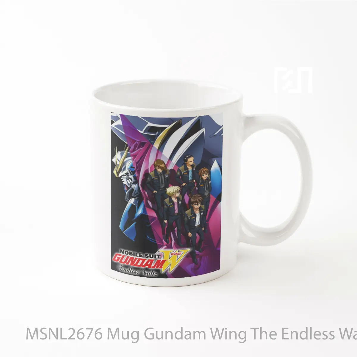 Mug Gundam Wing The Endless Waltz Gelas Keramik Tema Film MSNL2676