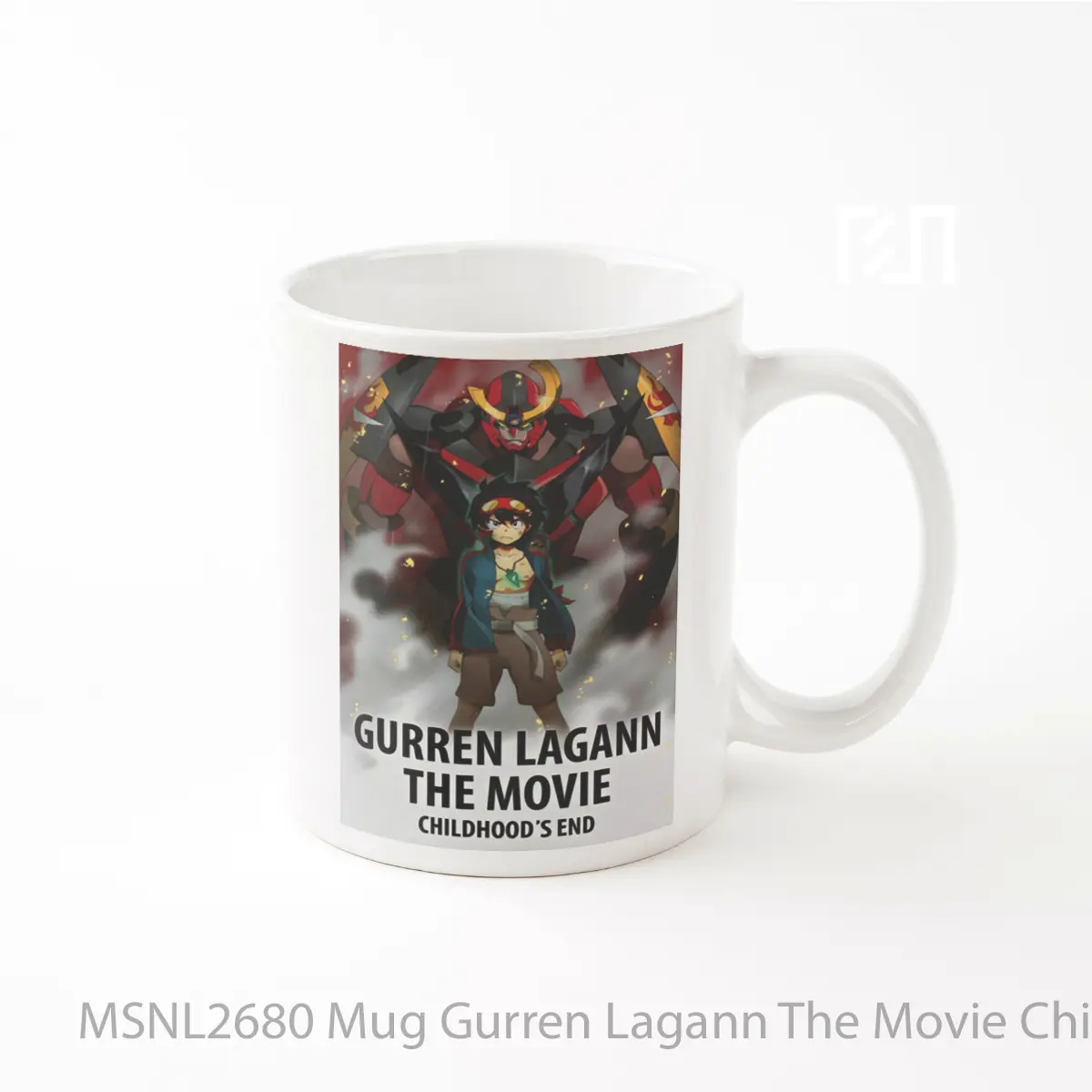 Mug Gurren Lagann The Movie Childhood S End Gelas Keramik Tema Film MSNL2680