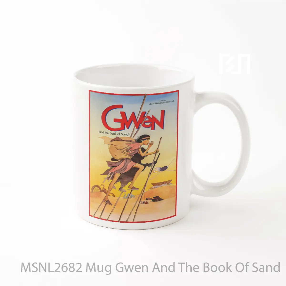 Mug Gwen And The Book Of Sand Gelas Keramik Tema Film MSNL2682