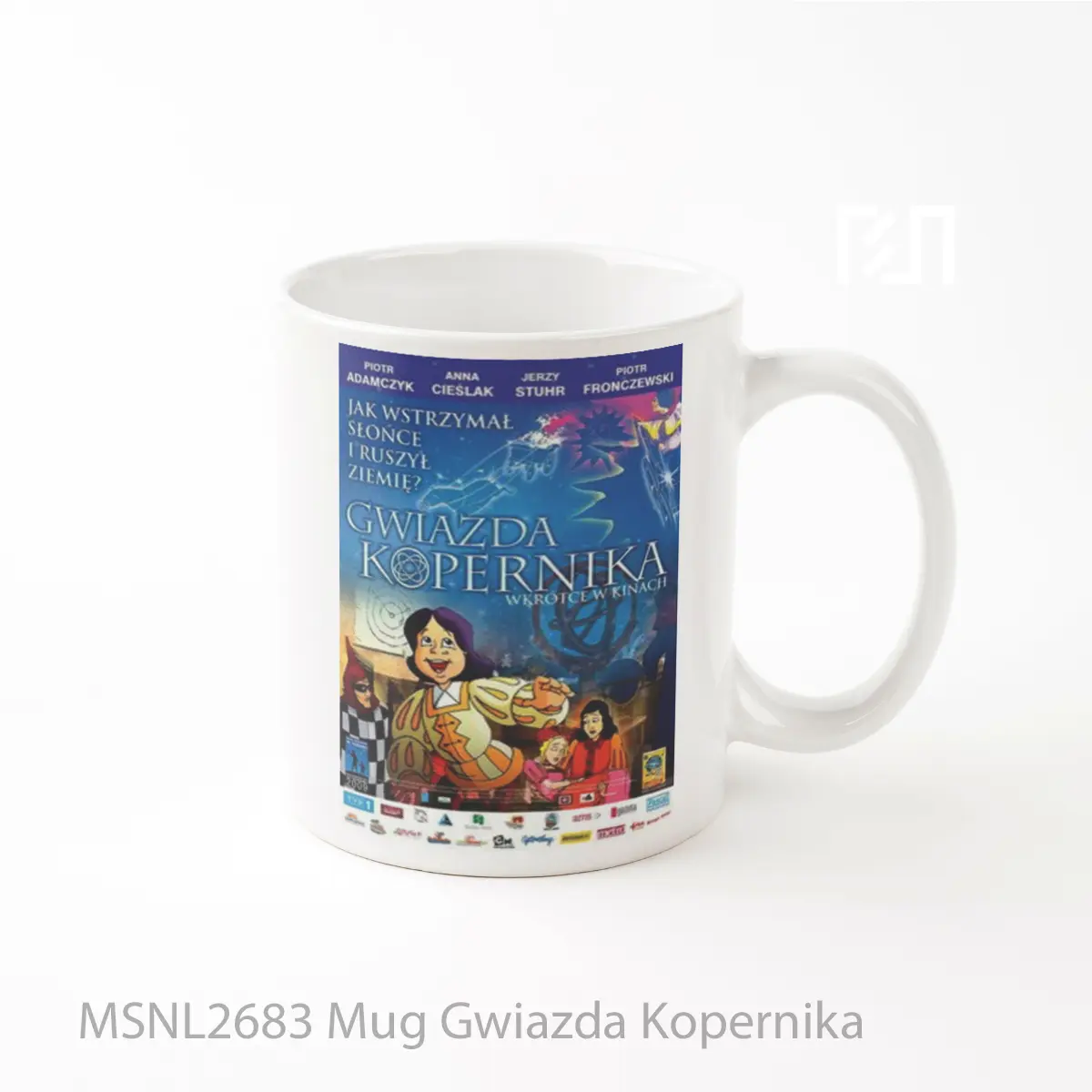 Mug Gwiazda Kopernika Gelas Keramik Tema Film MSNL2683