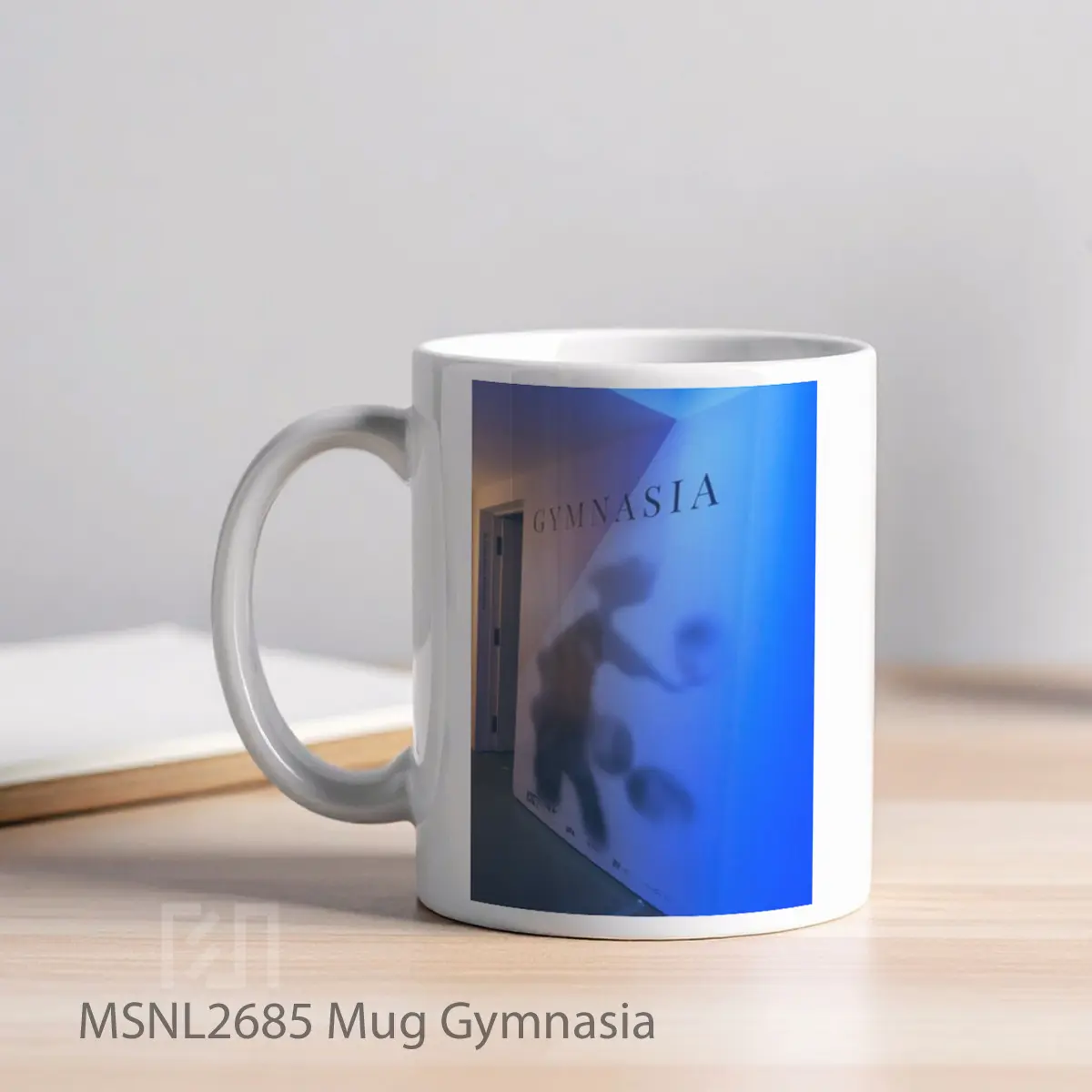 Mug Gymnasia Gelas Keramik Tema Film MSNL2685 - Tampak Kiri