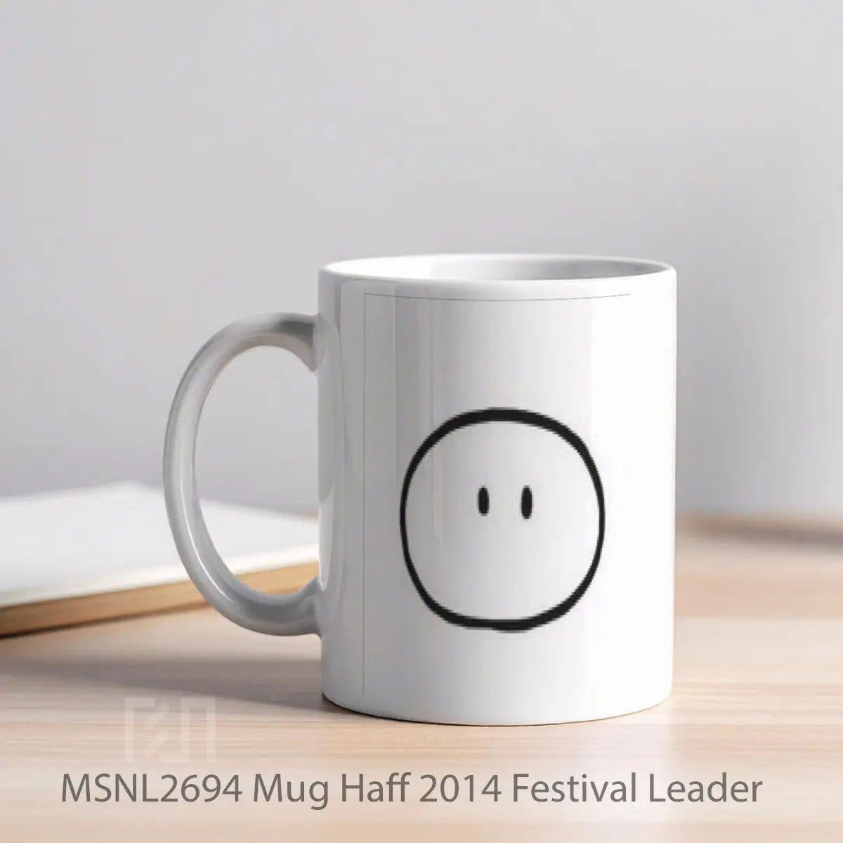 Mug Haff 2014 Festival Leader Gelas Keramik Tema Film MSNL2694 - Tampak Kiri