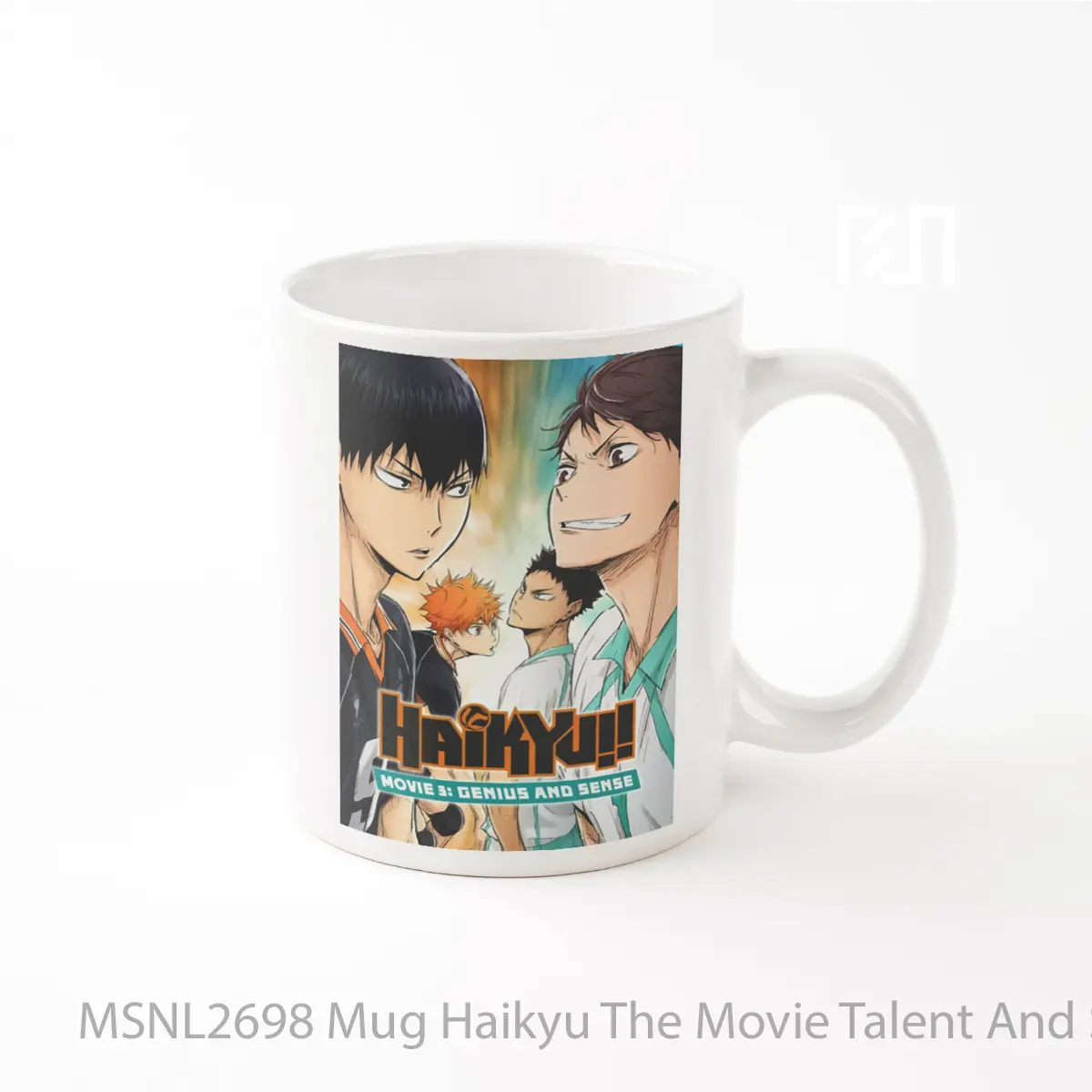 Mug Haikyu The Movie Talent And Sense Gelas Keramik Tema Film MSNL2698