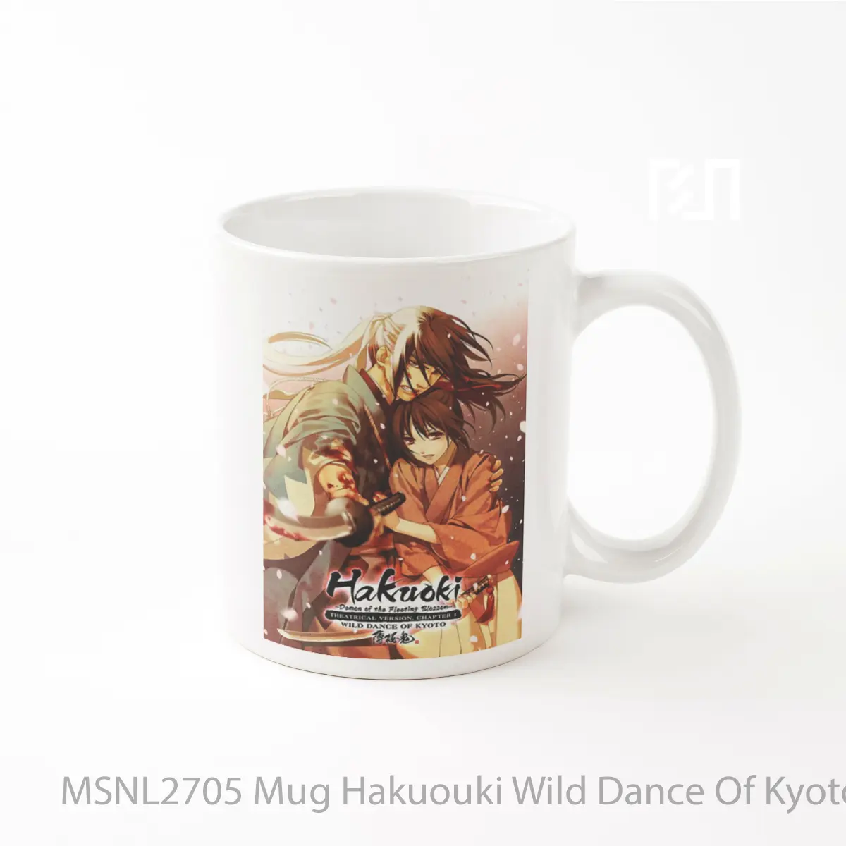 Mug Hakuouki Wild Dance Of Kyoto Gelas Keramik Tema Film MSNL2705