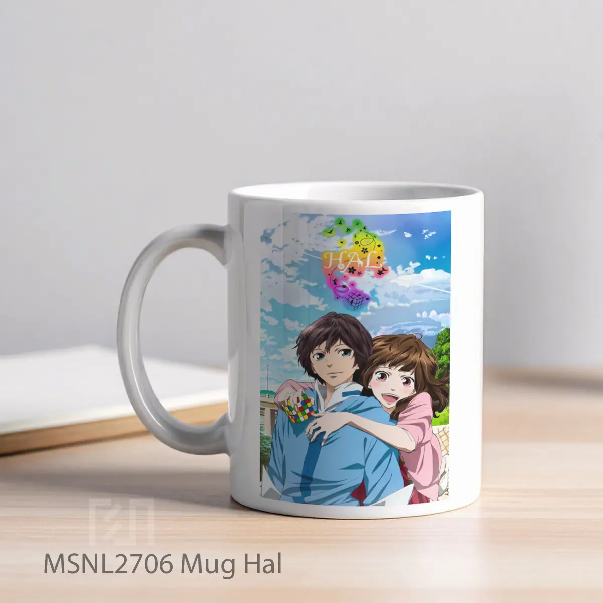 Mug Hal Gelas Keramik Tema Film MSNL2706 - Tampak Kiri