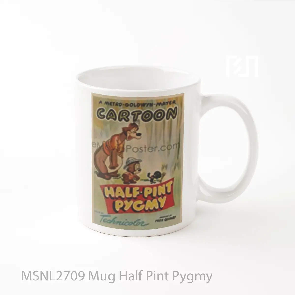 Mug Half Pint Pygmy Gelas Keramik Tema Film MSNL2709