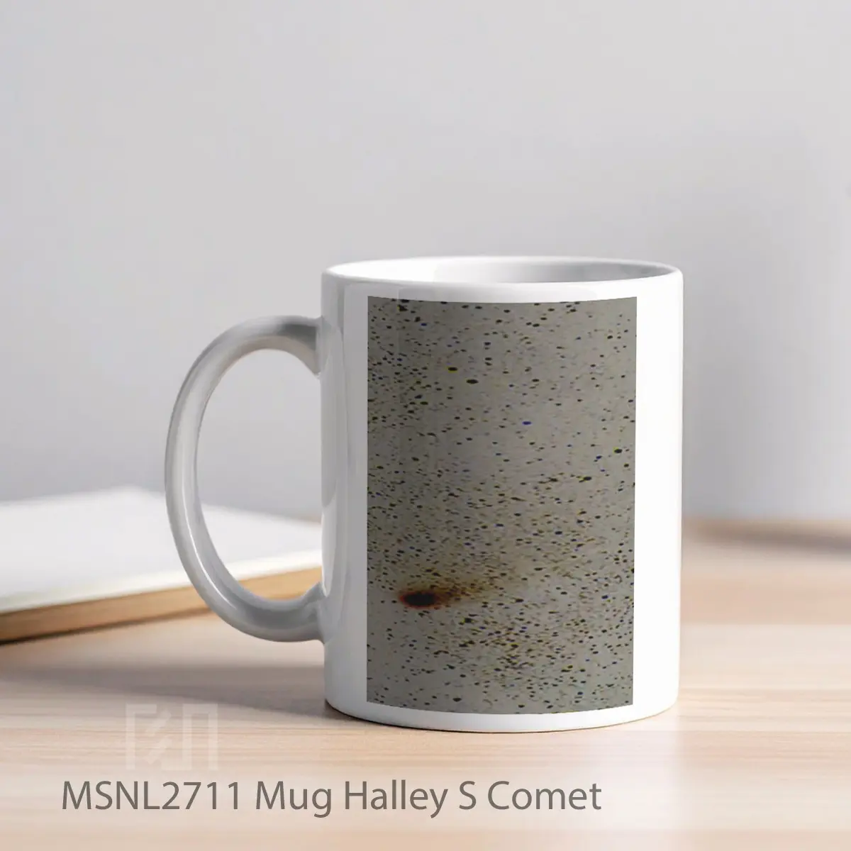 Mug Halley S Comet Gelas Keramik Tema Film MSNL2711 - Tampak Kiri
