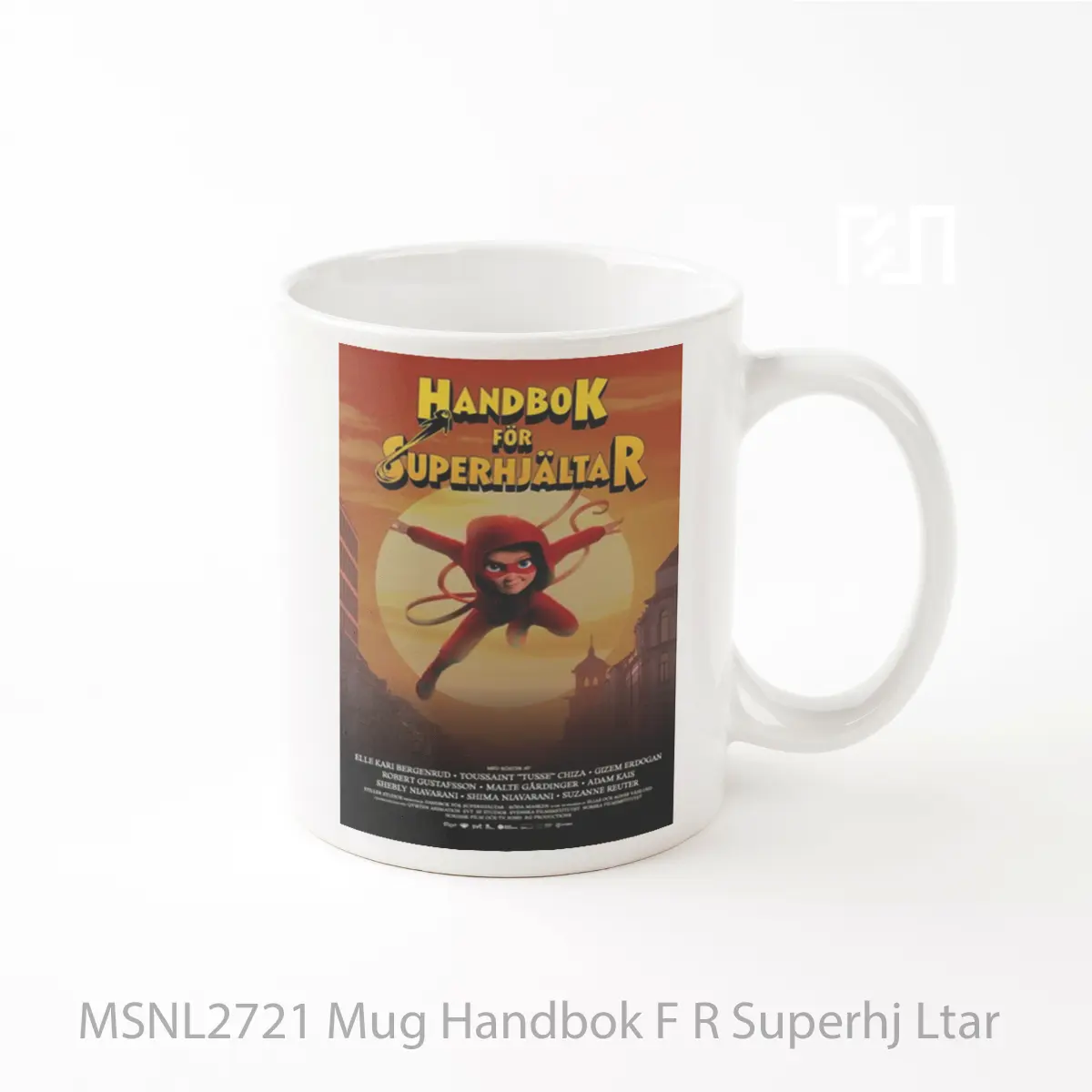 Mug Handbok F R Superhj Ltar Gelas Keramik Tema Film MSNL2721